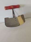 Pastry Blender (qty 2) & Vintage red wood handle stainless steel two blade food chopper