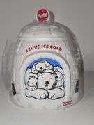 2005 Coca-Cola Polar Bear Igloo Cookie Jar.