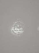 Vintage Anchor Hocking Fire King casserole dish with a blue cornflower pattern.