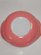 Vintage PYREX Flamingo Pink 024 casserole dish with a lid.