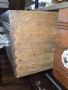 Antique Victorian Walnut Marble Top Dresser & Mirror.