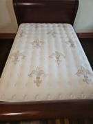 Full Size Mahogany Sleigh Bed