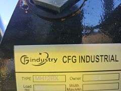 CFG Industrial MX12RX Mini Excavator