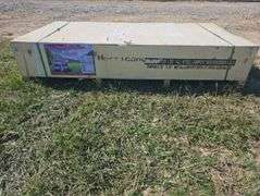 Hurricane All-Steel 20'×20' Carport with 10' Open Sidewalls