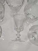 Clear Glass Water Goblet Glasses
