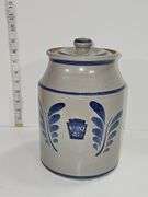 Heinz 57 salt-glazed stoneware canister