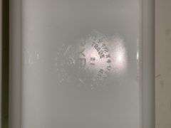 Vintage PYREX loaf pan in the "Snowflake Garland"