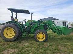 John Deere 5085E Tractor with H240 Loader