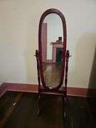 Mahogany Cheval Mirror