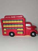 Coca-Cola delivery truck ceramic cookie jar.