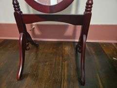 Mahogany Cheval Mirror