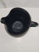 Black Stoneware drink pitcher