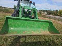 John Deere 6105E Cab Tractor with H260 Loader