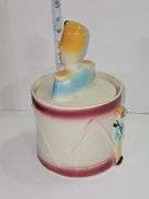 Drum Major cookie jar.