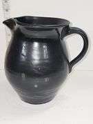 Black Stoneware drink pitcher