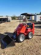 Industrial SDA-140W Ride-on Wheeled MIni Skid Steer Loader