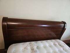 Full Size Mahogany Sleigh Bed