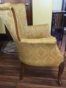 Vintage Channel Back Chair