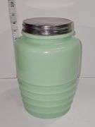 Coca-Cola Jadeite Cookie Jar.