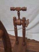 Wooden Spinning Wheel