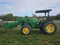 John Deere 5085E Tractor with H240 Loader