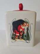 Gibson 2006 Coca-Cola 75th Anniversary Santa cookie jar.