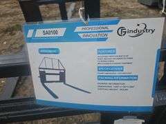 CFG Industrial Skid Steer Pallet Forks