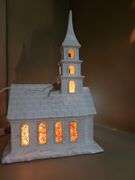 Musical Light up Ceramic Church