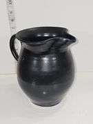 Black Stoneware drink pitcher