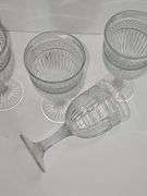 Libbey Radiant water goblets.