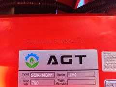 Industrial SDA-140W Ride-on Wheeled MIni Skid Steer Loader