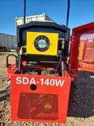 Industrial SDA-140W Ride-on Wheeled MIni Skid Steer Loader