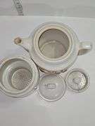 Porcelier Coffee Maker MCM Drip Hot Water Tea Brewing White Fireplace