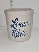 Pottery Company in Roseville, Ohio stoneware utensil holder