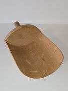 Primitive wooden grain scoop