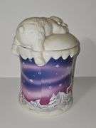 2002 vintage Coca-Cola Polar Bear cookie jar.