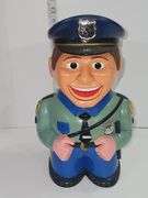 Vintage "Cookie Cop" talking cookie jar.