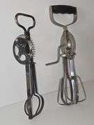 Vintage Metal Hand Crank Egg Beater (qty 2)