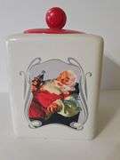 Gibson 2006 Coca-Cola 75th Anniversary Santa cookie jar.