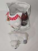 2000 Cola-Cola Coke Work Of Art Polar Bear Cookie Jar