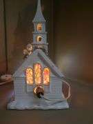 Musical Light up Ceramic Church