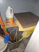 Laundry Room Closet Contents