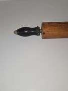 Dark wood rolling pin