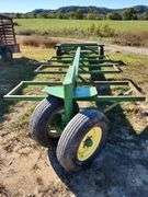Green Hay wagon