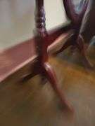 Mahogany Cheval Mirror