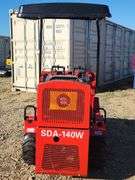 Industrial SDA-140W Ride-on Wheeled MIni Skid Steer Loader
