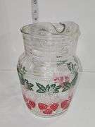 Vintage Strawberry Pitcher