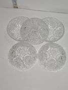 Small Clear glass bowls