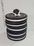 Stacked Oreo Cookie Jar