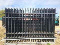 Hurricane Metal Fence Panels